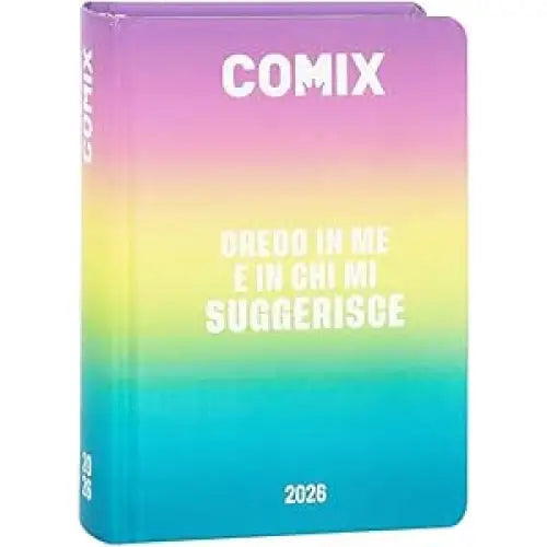 Diario Scuola 16 Mesi 2025/26 - COMIX - Giornaliero Standard Sunrise - Franco Panini - 8058263231787