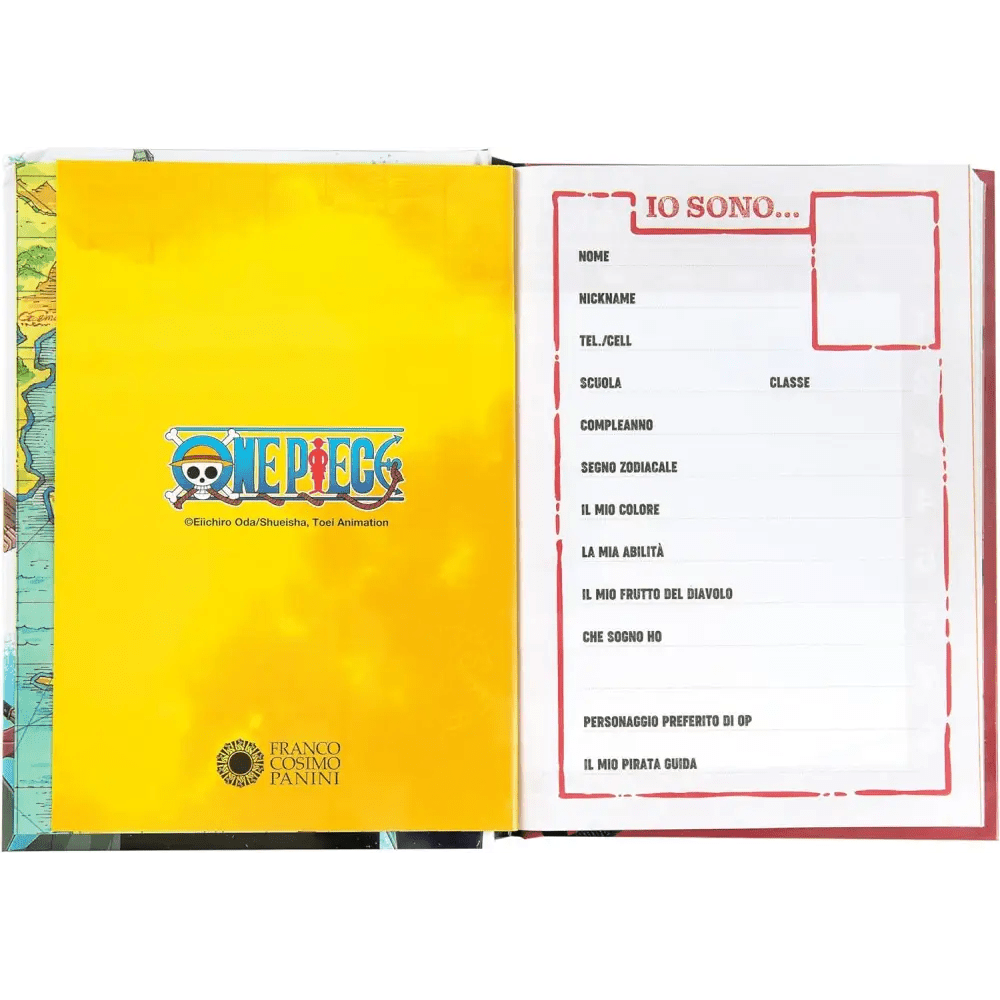Diario Scuola 2024 - 2025 ONE PIECE - Giocattoli e Bambini - Toys Store8058263192538
