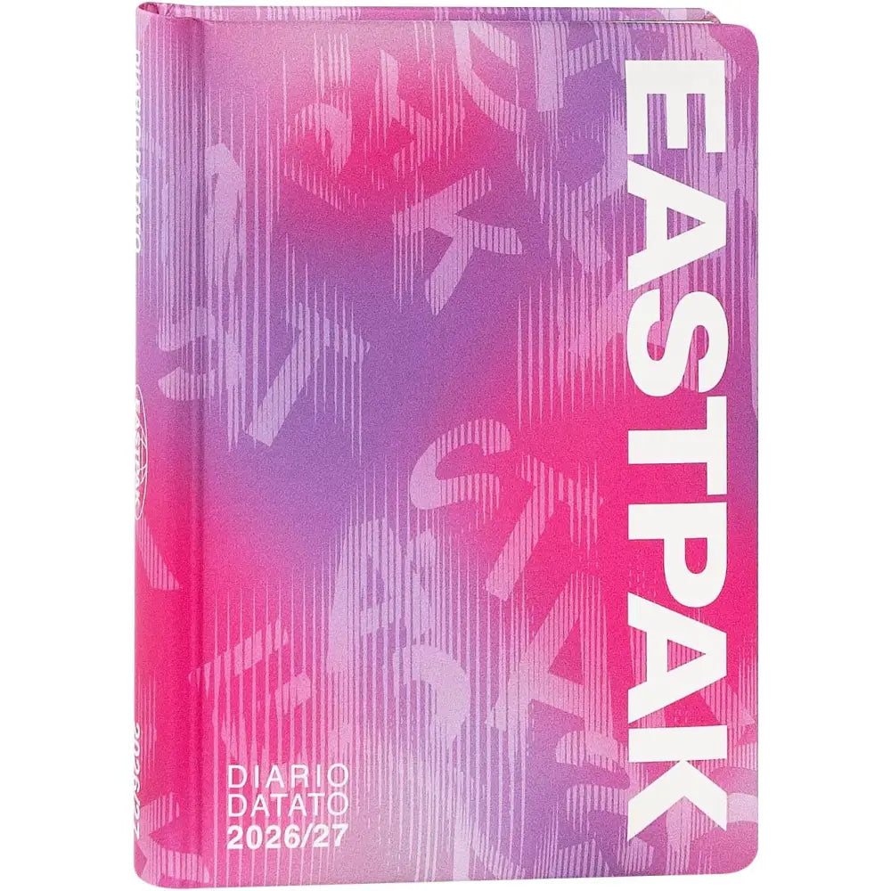 Diario Scuola Eastpak 13 Mesi 2026/2027 Medium Letterdye Pink - 8058263270953