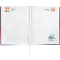 Diario Scuola Eastpak 13 Mesi 2026/2027 Medium Letterdye Pink - 8058263270953