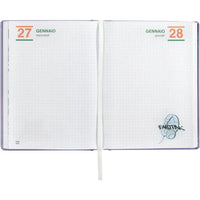 Diario Scuola Eastpak 13 Mesi 2026/2027 Medium Lilla - Franco Panini - 8058263270939