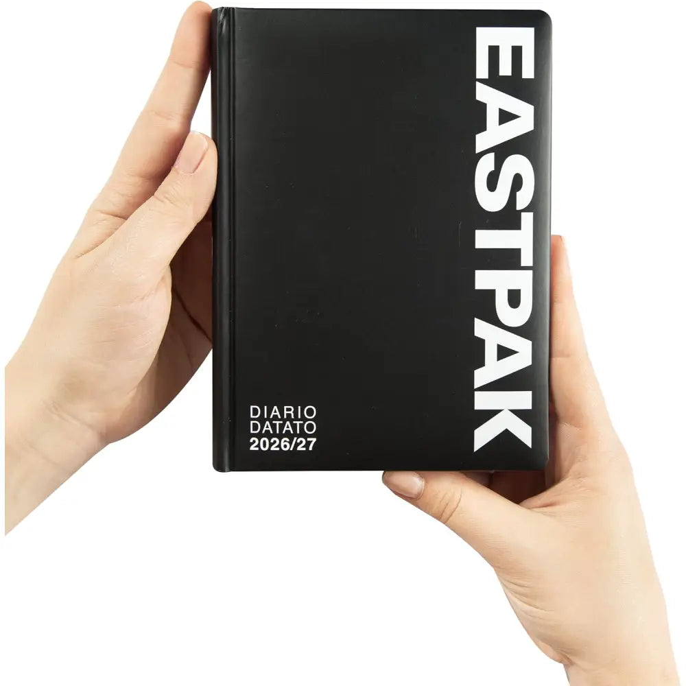 Diario Scuola Eastpak Black 2026/2027 – 13 Mesi Medium - 8058263270922