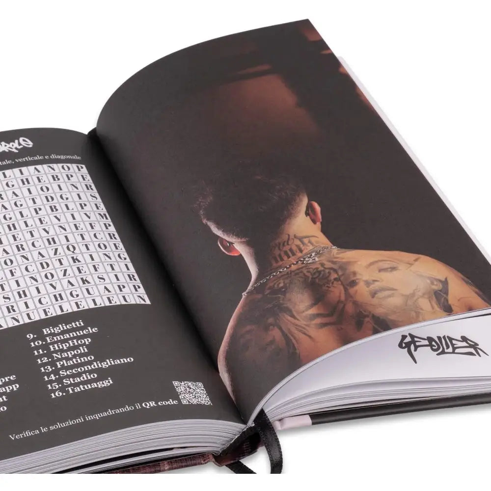 Diario Scuola Geolier 12 Mesi 2025-2026 - Licenza Ufficiale Design Skin - COLOURBOOK - 8055954549510