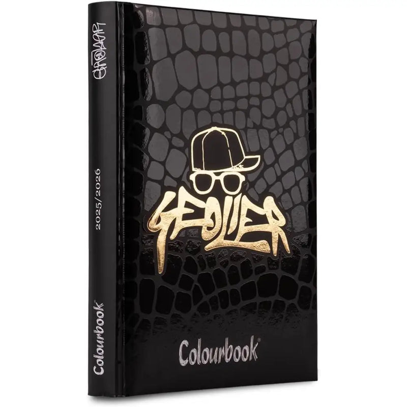 Diario Scuola Geolier 12 Mesi 2025-2026 - Licenza Ufficiale Design Skin - COLOURBOOK - 8055954549510