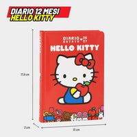 Diario Scuola Hello Kitty 2026/2027 Rosso - Franco Panini - 8058263261302