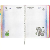 Diario scuola Tokidoki 2025/2026 rosso - Franco Panini - 8058263237987