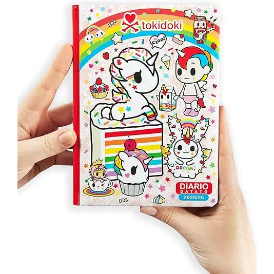 Diario scuola Tokidoki 2025/2026 rosso - Franco Panini - 8058263237987