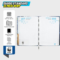 Diario Scuola WWF 2026/2027 – Modello Squalo - Franco Panini - 8058263255646