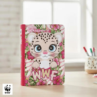 Diario Scuola WWF Ghepardo in Tessuto 12 Mesi 2026/2027 - Franco Panini - 8058263256117