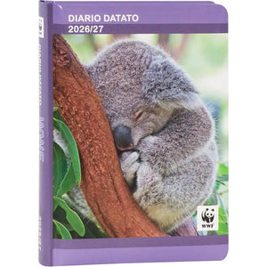 Diario Scuola WWF Koala Fotografico 12 Mesi 2026/2027