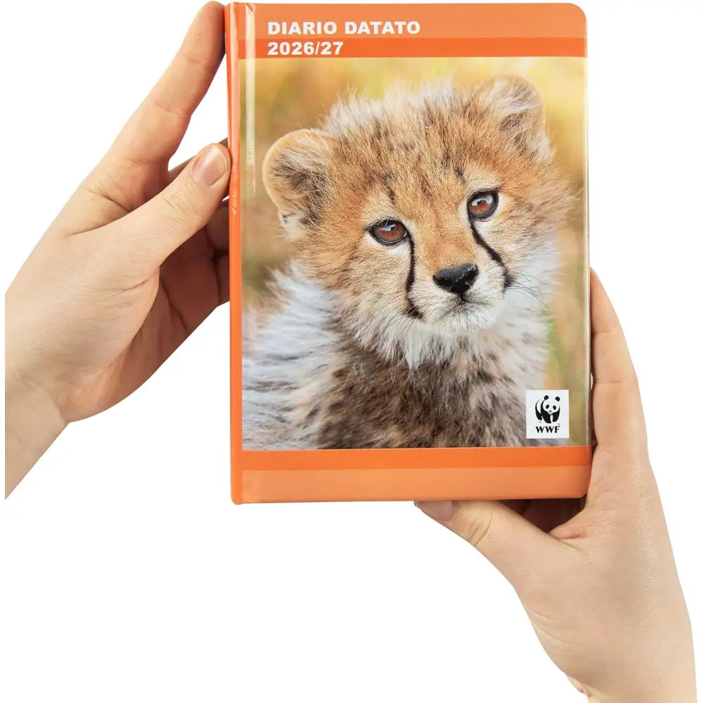 Diario Scuola WWF Leopardo Fotografico 12 Mesi 2026/2027 - Franco Panini - 8058263255639