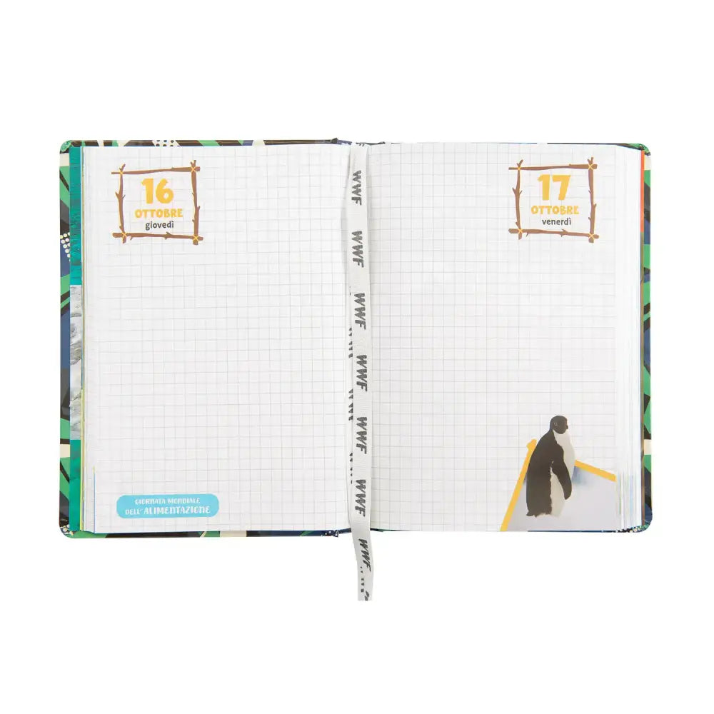 Diario scuola wwf Lupo 2025/2026 - Franco Panini - 8058263220897