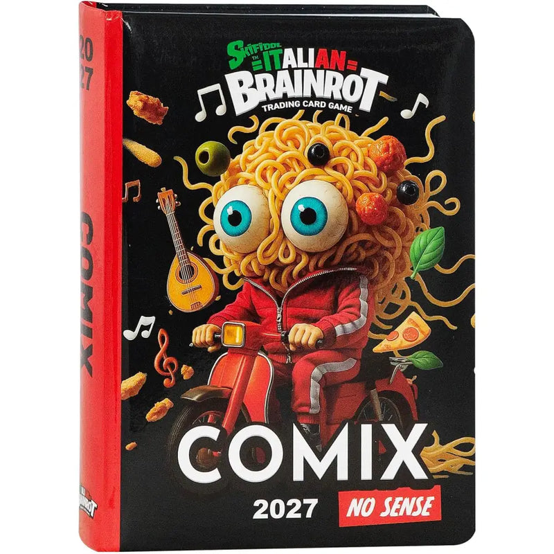 Diario Skifidol Italian Brainrot 2026/2027 Comix No Sense – 13 Mesi con Card - Franco Panini - 8058263260411