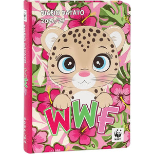 Diario WWF 2026-2027 Ghepardo Scuola Ufficiale