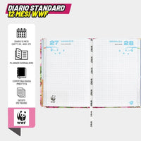 Diario WWF 2026-2027 Ghepardo Scuola Ufficiale - Franco Panini - 8058263255615