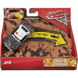 Disney Cars veicolo Crazy 8 Crashers APB