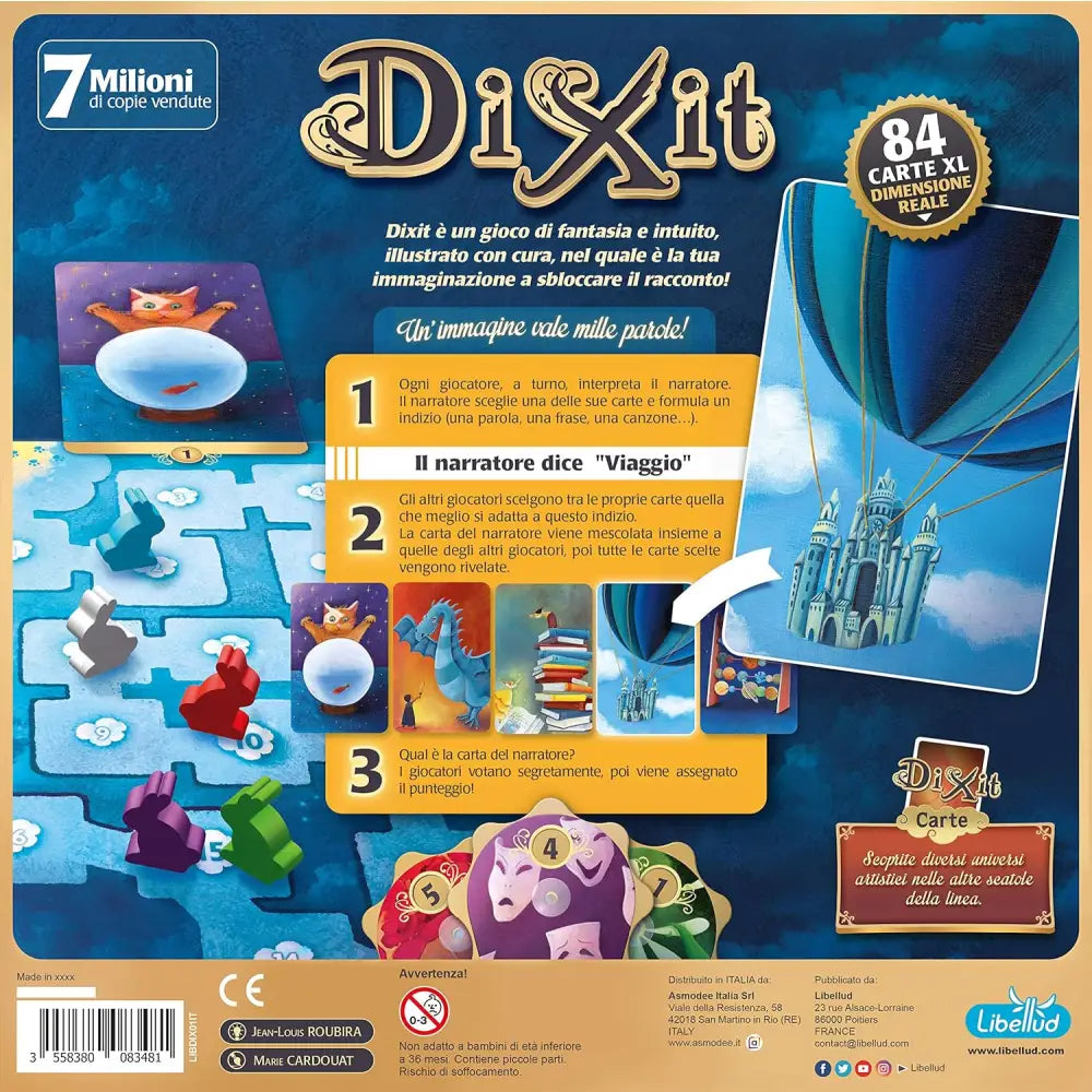 Dixit gioco - Asmodee - Giochi in scatola - 3558380083481