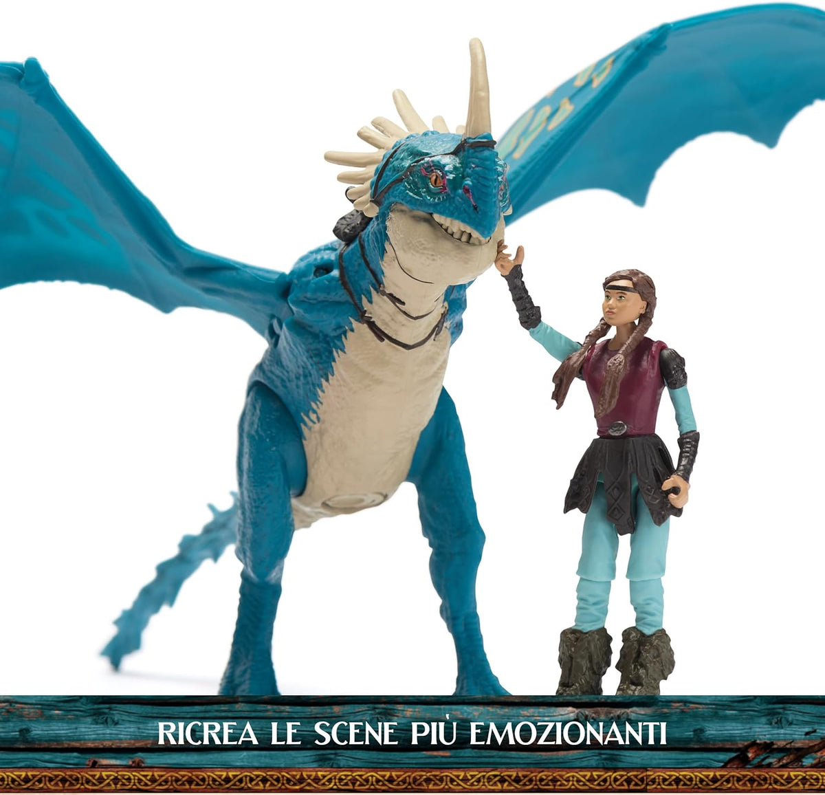 Dragon Tempestosa e Astrid – Drago e Vichingo - drago tempestosa