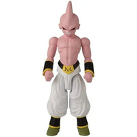 Action figure pink muscolosa majin buu dragon ball limit breaker con pantaloni bianchi e stivali verdi