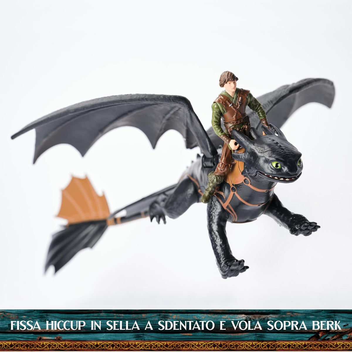 Giocattoli DreamWorks Dragons | Sdentato & Hiccup – Drago e Vichingo 4+ - dragons sdentato