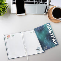 Diario Scuola Eastpak 13 Mesi 2026/2027 Medium Letterdye Blue - eastpak diario datato 2027