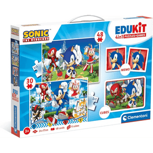 Edukit 4 in 1 Sonic set di giochi