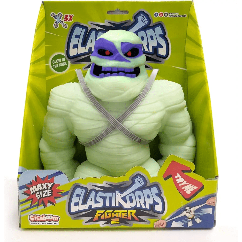 Elastikorps Fighter Maxy Papyrus Glow in the Dark - Giocattoli e Bambini - Toys Store8052532631957