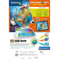 Esploramondo Sapientino Più Mappamondo Realtà Aumentata - Clementoni - Giocattoli educativi - 8005125160327