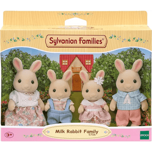 Famiglia Coniglio Latte Sylvanian Families