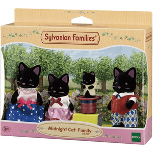 Famiglia Gatto Mezzanotte Sylvanian Families