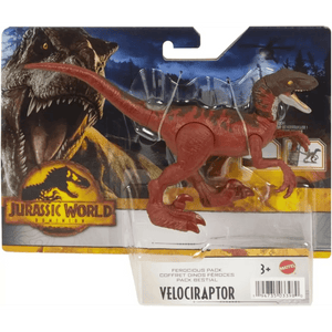 Ferocious Pack dinosauro Velociraptor Jurassic World