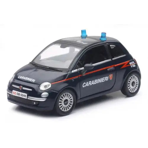Fiat 500 Carabinieri Modellino scala 1/24 - Burago - 093577713633
