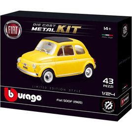 Fiat 500F (1965) modellino costruibile die cast metal kit - Giocattoli e Bambini - Toys Store4893993251278
