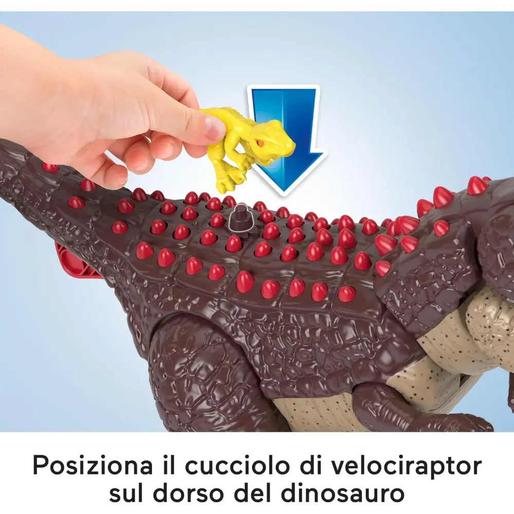 Fisher-Price Imaginext Jurassic World - Carnotauro Aculei Pungenti - Fisher Price - 0194735130566