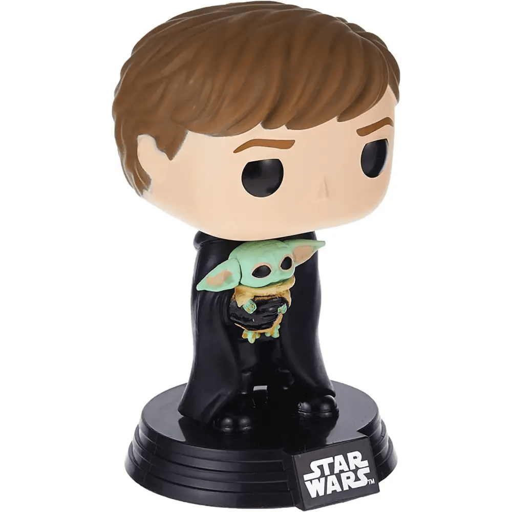 Funko Pop! 482 Star Wars: Luke Skywalker con Grogu - Giocattoli e Bambini - Toys Store0889698582902