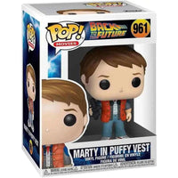 Funko POP Movies: Back to The Future - Marty in Puffy Vest - Giocattoli e Bambini - Toys Store889698487054