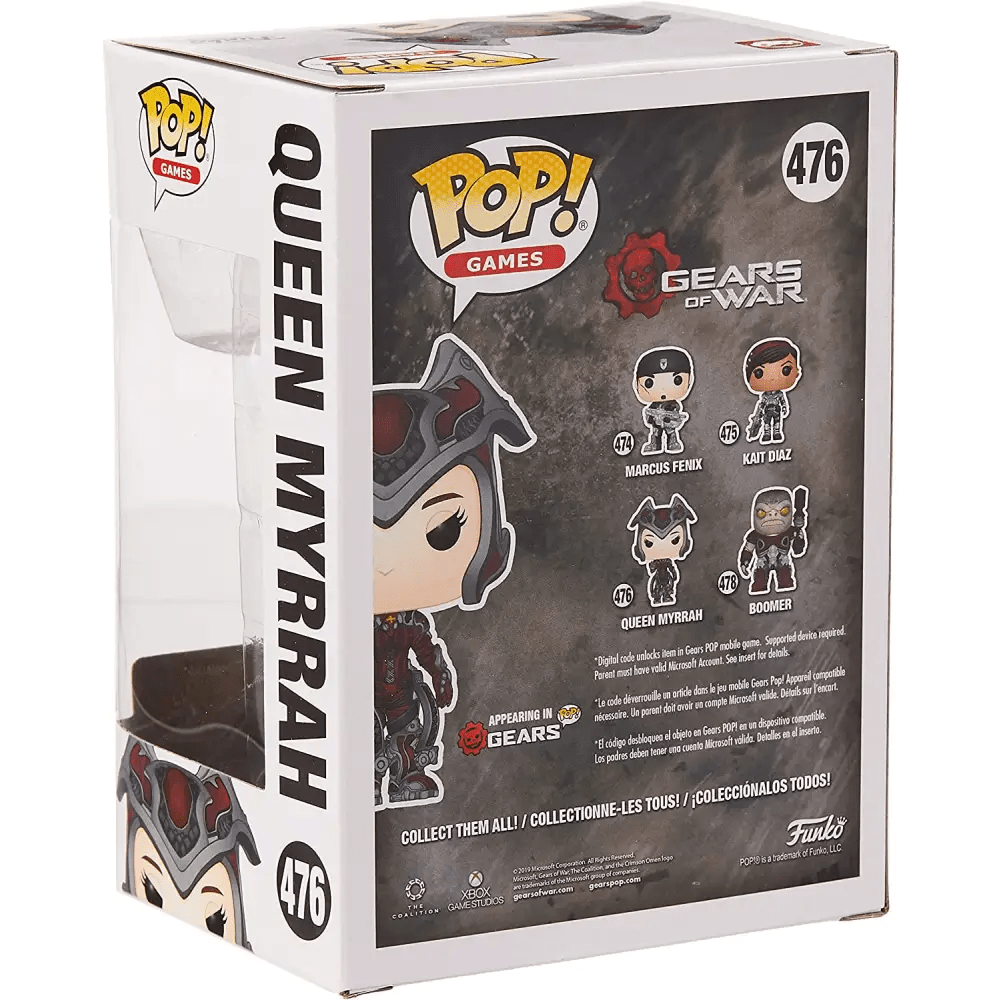 Funko POP Queen Myrrah Gears of War - Giocattoli e Bambini - Toys Store889698390552