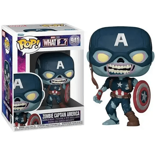 Funko POP Zombie Captain America - Giocattoli e Bambini - Toys Store0889698573757