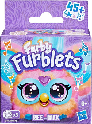 Ree- Mix Furby Furblets Mini Peluche Elettronico