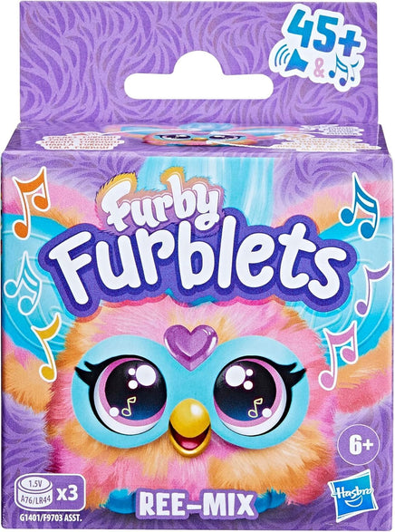Ree- Mix Furby Furblets Mini Peluche Elettronico