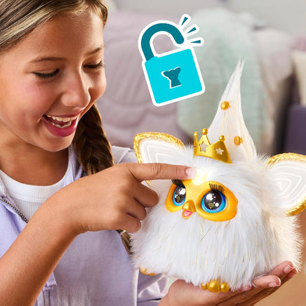 Furby Gold Glam Bianco Interattivo