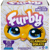 Furby Gold Glam Bianco Interattivo - Hasbro - Robot giocattolo - 5010996334404