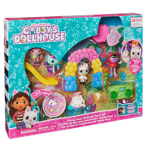 Gabby's Dollhouse set compleanno di Pandy Paws