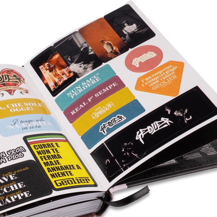 Diario Scuola Geolier 12 Mesi 2025-2026 - Licenza Ufficiale, Design Skin