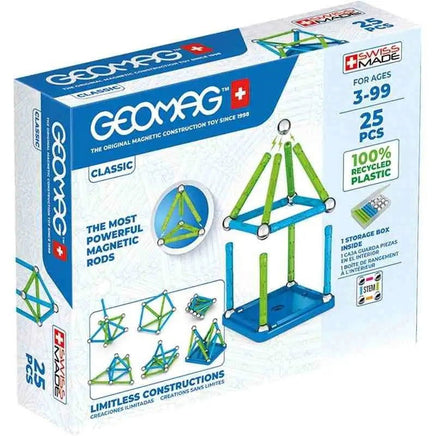 Geomag Classic Costruzioni Magnetiche 25 Pezzi - Giocattoli e Bambini - Toys Store871772002758