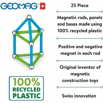 Geomag Classic Costruzioni Magnetiche 25 Pezzi - Giocattoli e Bambini - Toys Store871772002758