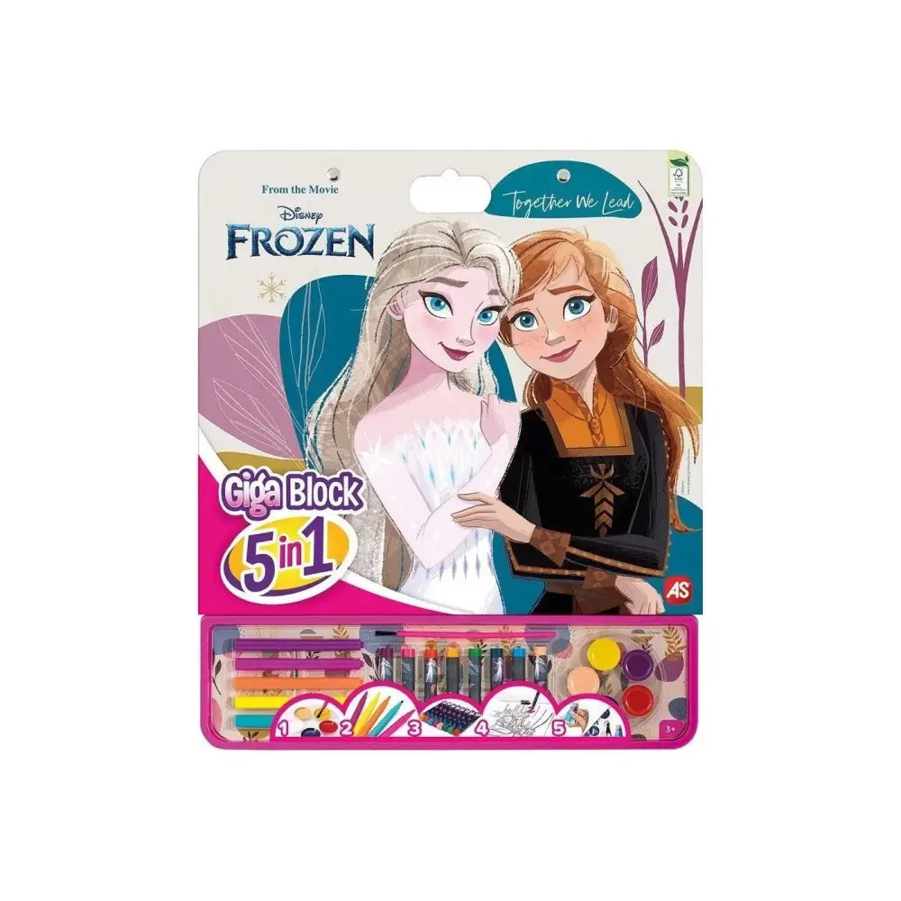 Giga Block Frozen 5 in 1 color set - AS Company - 5203068627508