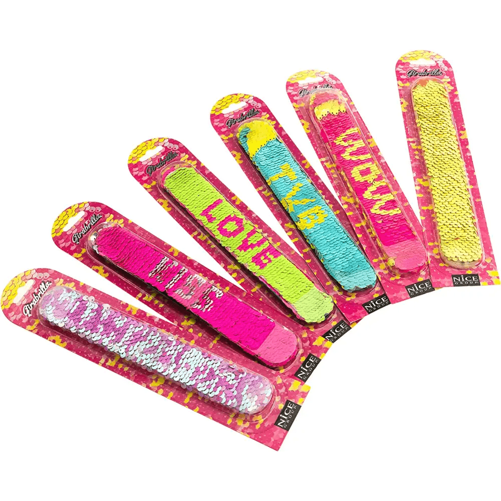 Girabrilla Bracciali Fluo paillettes - Giocattoli e Bambini - Toys Store8056779025609