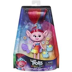 Glam Poppy Trolls Bambola Deluxe