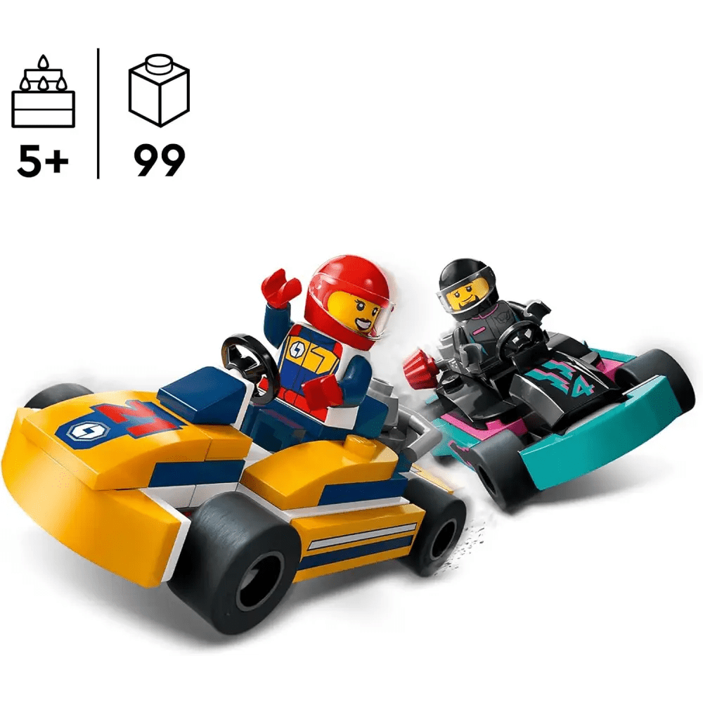 Go - Kart e Piloti 60400 City LEGO - Giocattoli e Bambini - Toys Store5702017566733